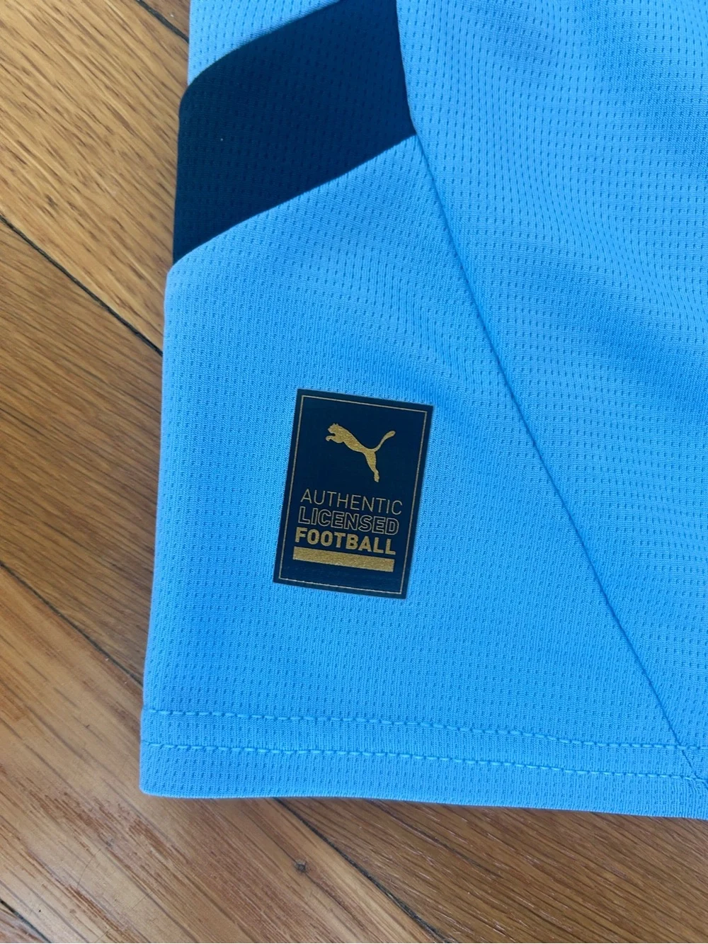 Puma Manchester City Home 2024 2025 Youth Soccer Jersey #5 John Stones 9 10